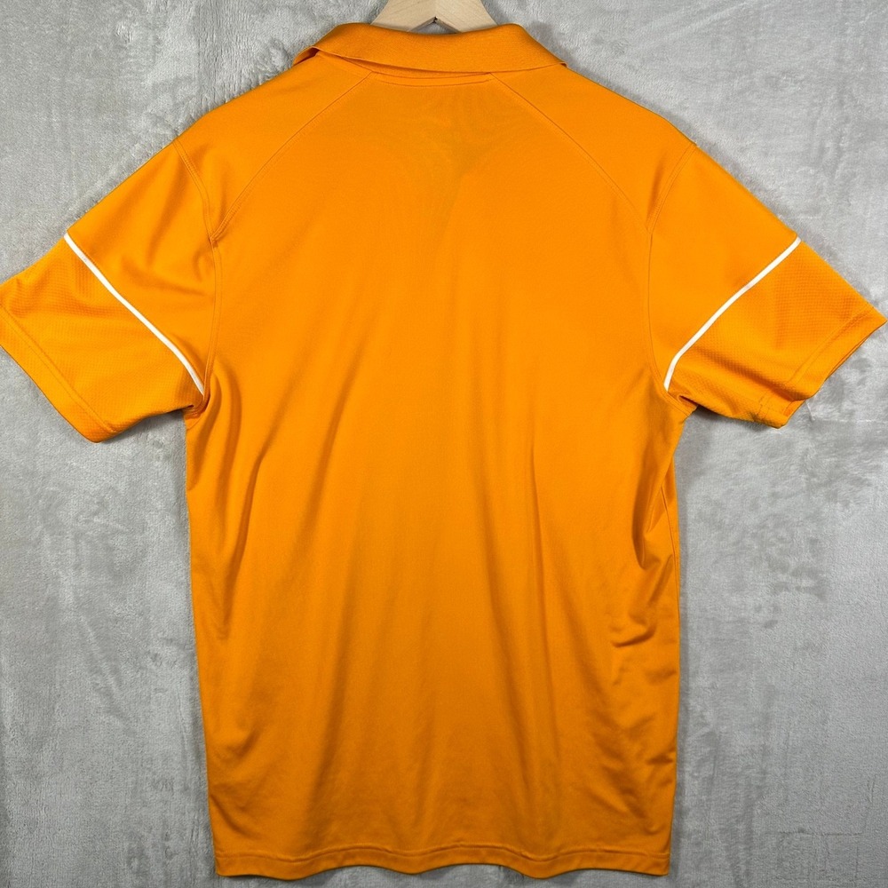 Nike Dri-FIT Tennessee Volunteers Polo Shirt Mens M Orange Short Sleeve NCAA - Picture 7 of 7